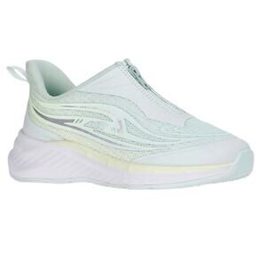 New tennis shoes Avia Kids Zip Easy On Athletic Sneakers mint color size 6